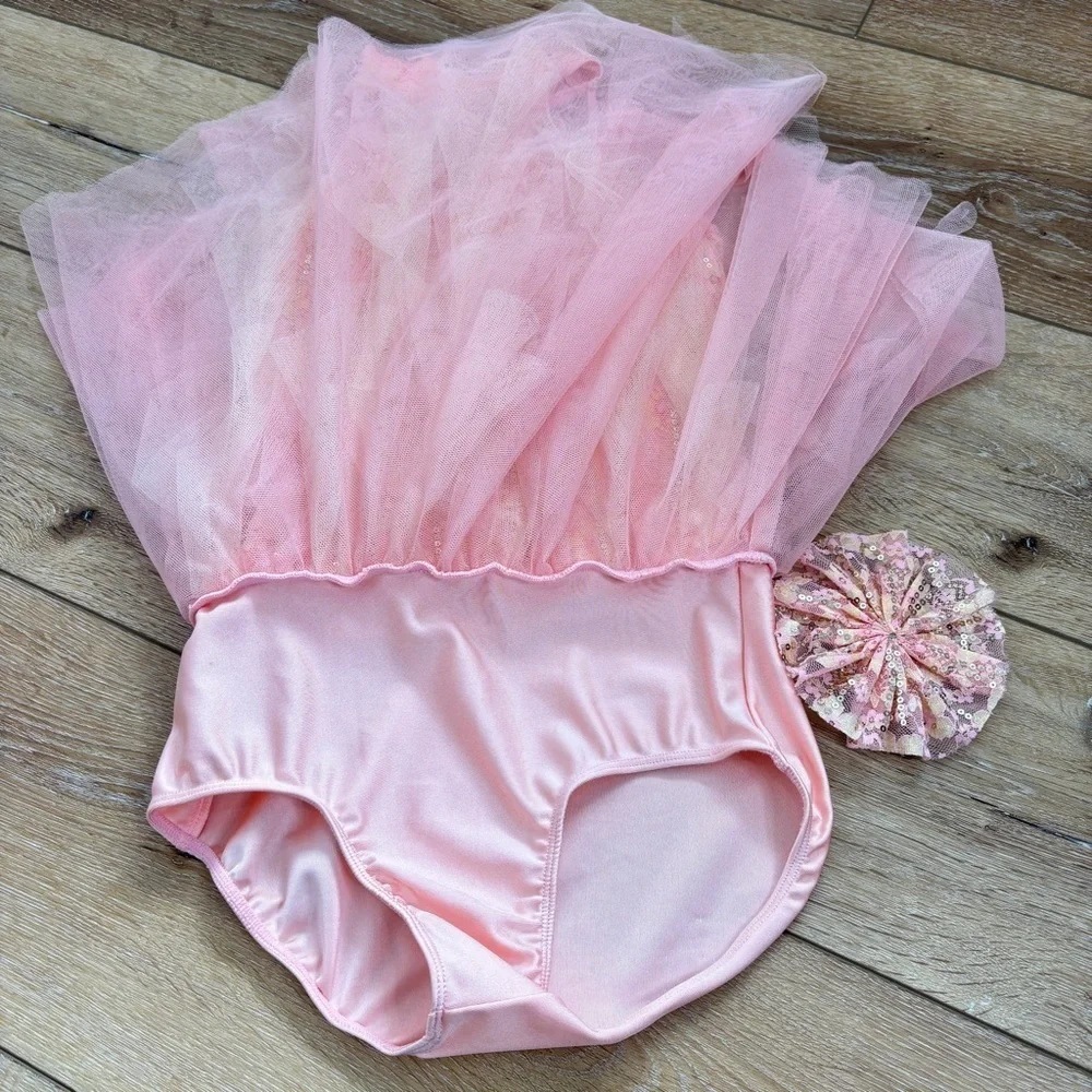 A Wish Come True Dance Ballet Costume Pink Size LC 